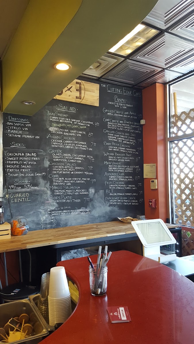 Menu The Cutting Edge Cafe-2