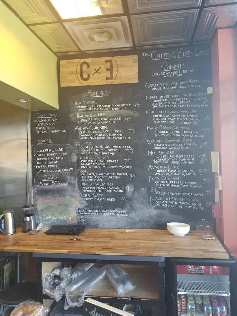 Menu The Cutting Edge Cafe-3